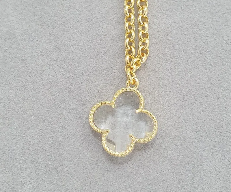 PULSEIRA C/ PINGENTE FLOR DE ZIRCÔNIA